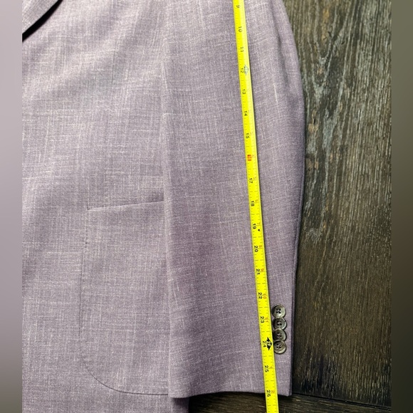 Saks Fifth Avenue Loro Piana Lavender Blazer Made in Italy - Picture 7 of 7